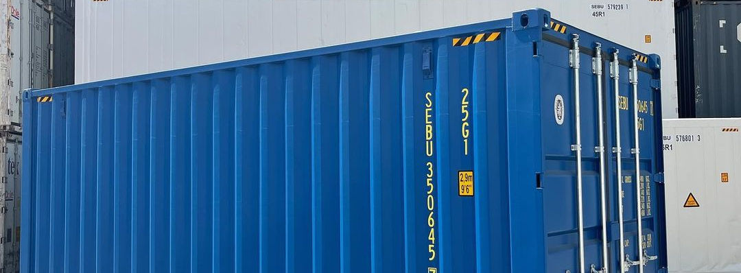 Conteneur maritime 20 pieds High Cube neuf