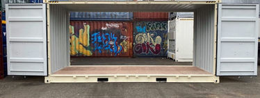 Conteneur maritime 20 pieds open side — photo 2